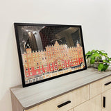 Puzzle Photo Frame Frame Block Mounting Solid Wood Wall Hanging Picture Frame Wholesale