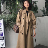 ZIAI 2020 hotsale women jacket spring long light trench coat warm lapel female windbreaker long sleeve lady casual stock ZS-7246