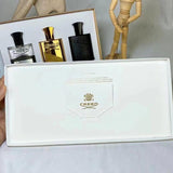 Creed Perfume Newest 4pcs set Incense Scent Fragrant Cologne Men Silver Mountain Water/aventus/Green Irish Tweed/Millesime Imperial 30Ml
