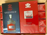 Creed Perfume Newest 4pcs set Incense Scent Fragrant Cologne Men Silver Mountain Water/aventus/Green Irish Tweed/Millesime Imperial 30Ml