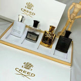Creed Perfume Newest 4pcs set Incense Scent Fragrant Cologne Men Silver Mountain Water/aventus/Green Irish Tweed/Millesime Imperial 30Ml