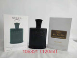 Creed Perfume Newest 4pcs set Incense Scent Fragrant Cologne Men Silver Mountain Water/aventus/Green Irish Tweed/Millesime Imperial 30Ml